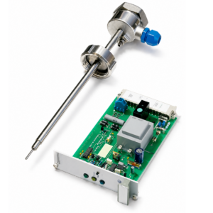 Convertidor de medición FAFNIR LS 500 para sistema de prevención de sobrellenado en riel DIN.