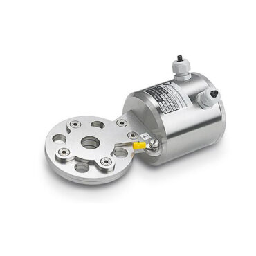 DYNAguard K, indicador de flujo, flujo de sólidos, monitor de flujo, transporte neumático, pellets, granulados, 4-20 mA, relevador, transistor, DIN, ANSI