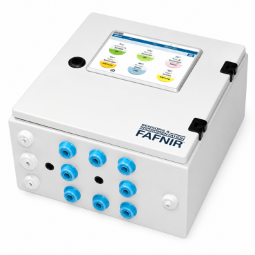 Unidad de análisis de mediciones FAFNIR VISY-Command Web con pantalla táctil de 5.7 pulgadas.