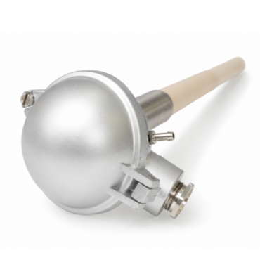 Sonda de oxígeno in-situ ZIROX KS20 con tubo cerámico para medición directa en hornos industriales a 1400 grados